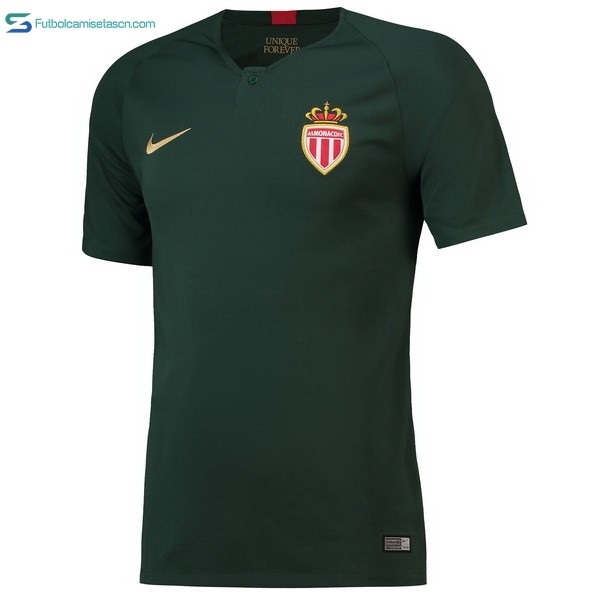 Camiseta AS Monaco 2ª 2018/19 Verde